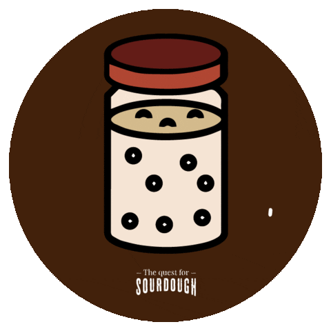 sourdoughlibrarian sourdoughlibrary tqfs thequestforsourdough sourdoughlovers Sticker