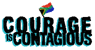 Courage Spread Sticker by Business for SA