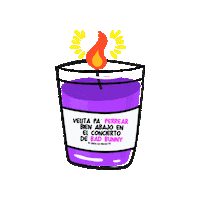 Candle Sticker