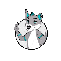 geckoostrava gecko maskot nakupy obchod Sticker