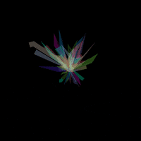 quasicrystals 3d abstract kaleidoscope crystals GIF