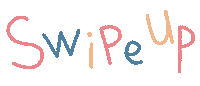 Swipe Up Sticker by Marie Boiseau