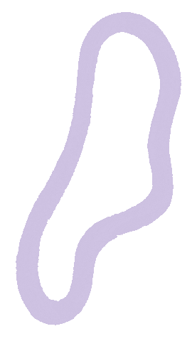 Design Lila Sticker by mitliebegemacht