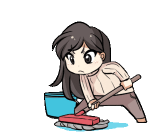 Wipe Vacuum Cleaner Sticker by Jin