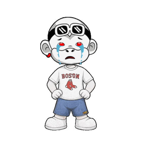 Sad Baseball Fan Sticker by Zhot