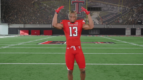 Red Raiders Erik Ezukanma GIF by Texas Tech Football