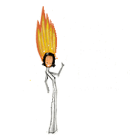 Fire Omg Sticker by MonaDesenhando