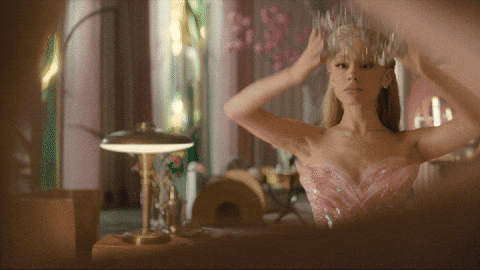 Ariana Grande Pink GIF by Wicked