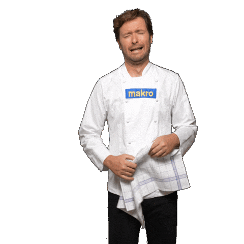 Sad Chef Sticker by Makro España