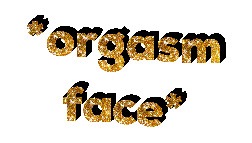 Orgasm Face Sticker by Alissandra