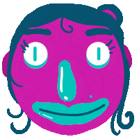 Excited Anxiety Sticker by Vinicius Bustamante