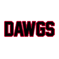 Georgia Bulldogs Football Sticker by SportsManias