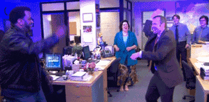 the office dancing GIF by Testing 1, 2, 3