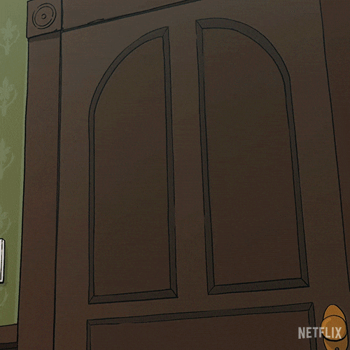 Open Door Halloween GIF by NETFLIX