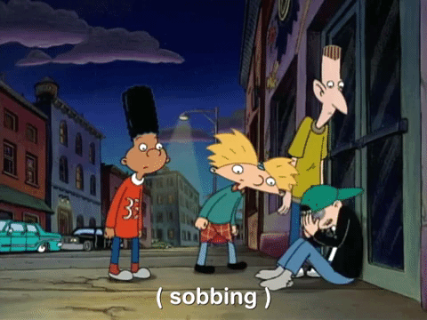 hey arnold nicksplat GIF