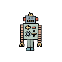Robot Rm Sticker