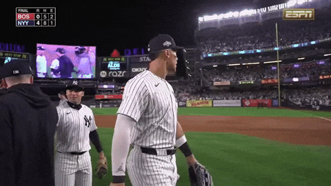 New York Yankees Sport GIF by MLB