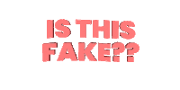 Fake Sticker by Homeless Penthouse