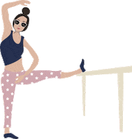 yoga dancing Sticker by Love Social Media