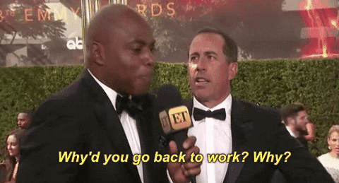 jerry seinfeld emmys GIF by Entertainment Tonight