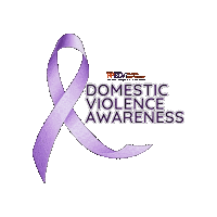 FPEDV purple florida dvam domesticviolence Sticker