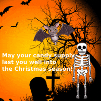 Halloween Skull GIF
