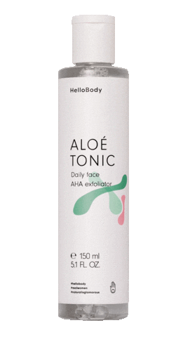 aloe tonic Sticker by HelloBody