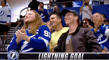 Happy Lets Go GIF by NHL