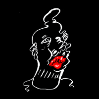 lips hand drawn GIF by Jamie Wolfe