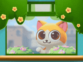 Hello Kitty Goodbye GIF by Bloom City Match