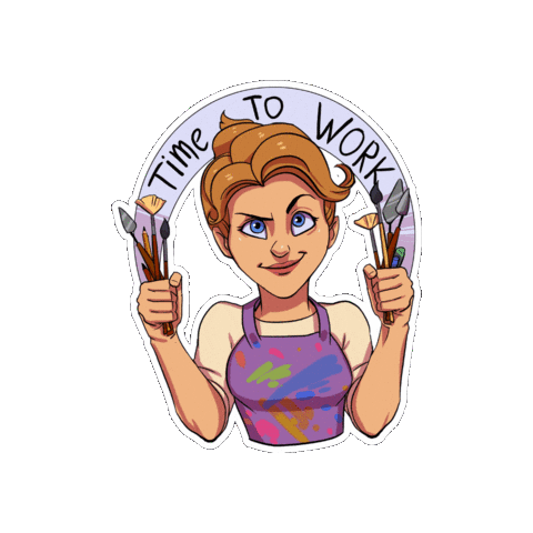 vokigames halloween coffee work good morning Sticker