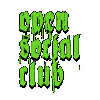 openbranddesign open everyone welcome opensocialclub open social club Sticker