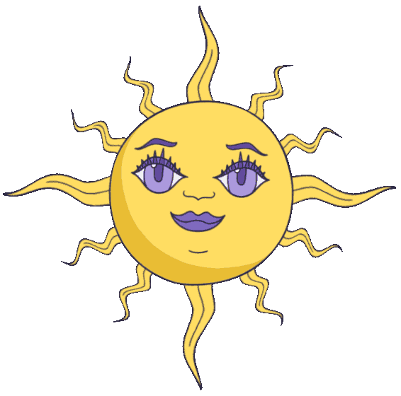 Summer Sun Sticker