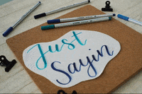 Lettering Message GIF by STABILO