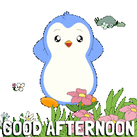 Happy Good Afternoon Sticker by Pudgy Penguins
