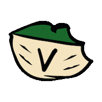 Veganitas logo vegan pita veganitas Sticker