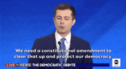 Democratic Debate Campaign Finance Reform GIF by GIPHY News