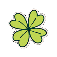 Trevo De Quatro Folhas Sorte Sticker by Somos Nomos
