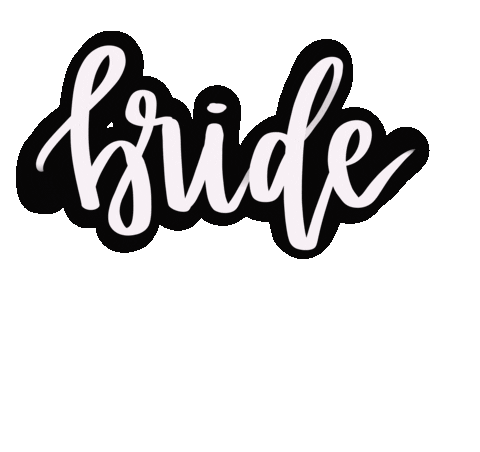 Bride Sticker