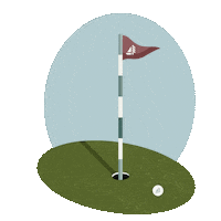 Golfing Golf Course Sticker by destinationnb