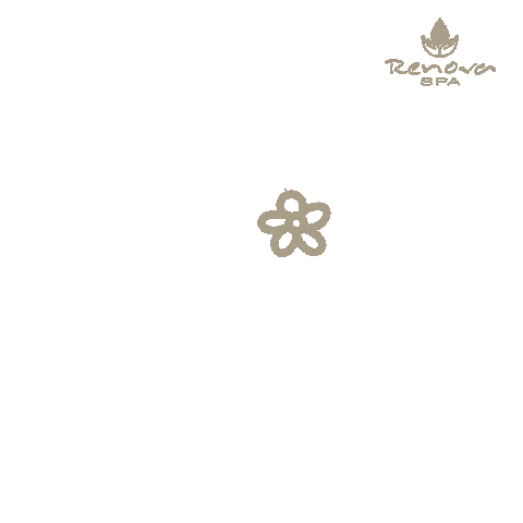 Flower Relax Sticker by Renova Spa