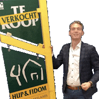 Makelaar Verkocht Sticker by Hup en Fidom Makelaars