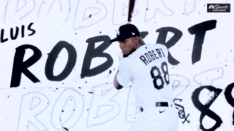 White Sox Swing GIF by NBC Sports Chicago