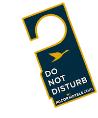 do not disturb sleep Sticker by AccorHotels