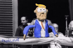 Donald Trump Animation GIF by stupid_clay