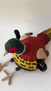 British Countryside Bird GIF by TeaCosyFolk