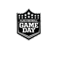 Flag Football Sticker