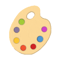 Color Painting Sticker