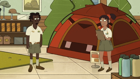 Animation Tent Sale GIF