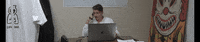 Work Reaction GIF by Pizza Skateboards